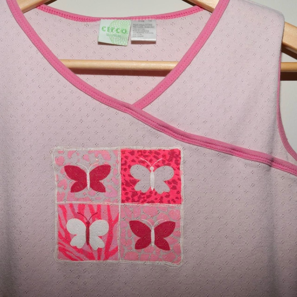 Pink Top with Butterfly Design - Picture 3 of 7